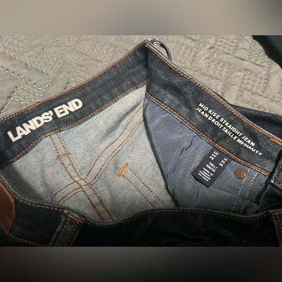 Lands End Jeans size 6 Long Tall - Picture 3 of 4
